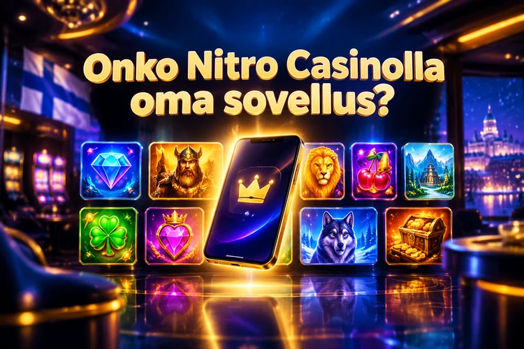 Onko Nitro Casinolla oma sovellus?