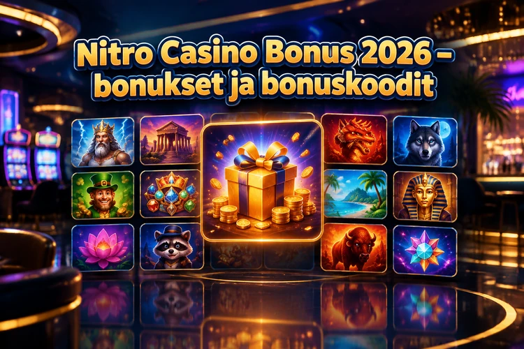 Nitro Casino Bonus 2026 - bonukset ja bonuskoodit