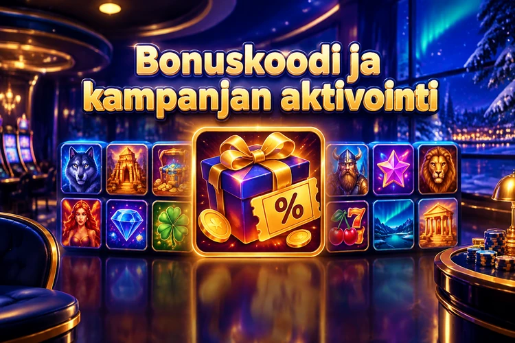 Bonuskoodi ja kampanjan aktivointi