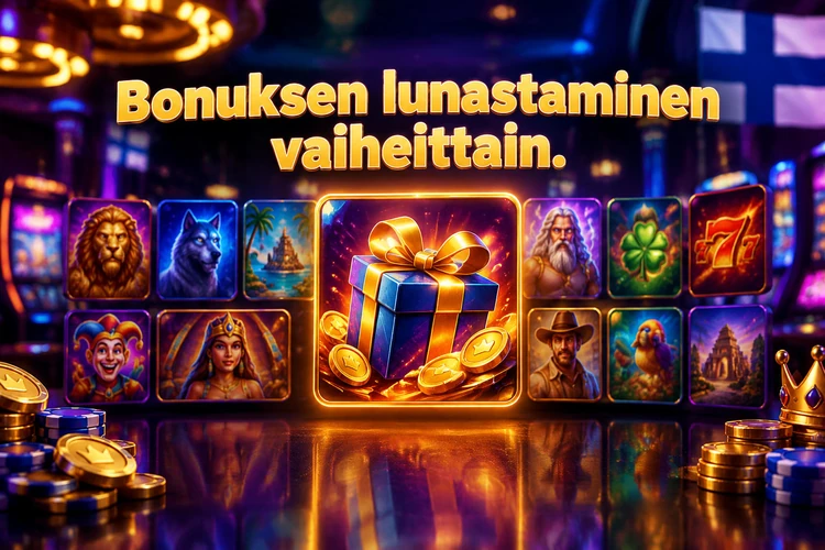 Bonuksen lunastaminen vaiheittain