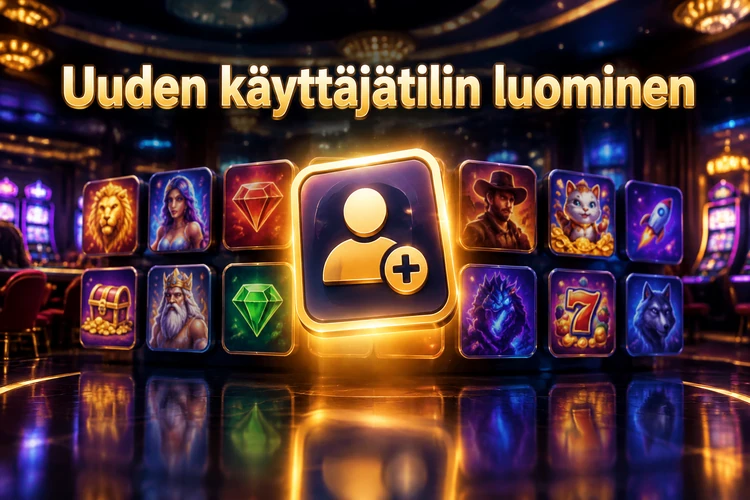 Uuden käyttäjätilin luominen